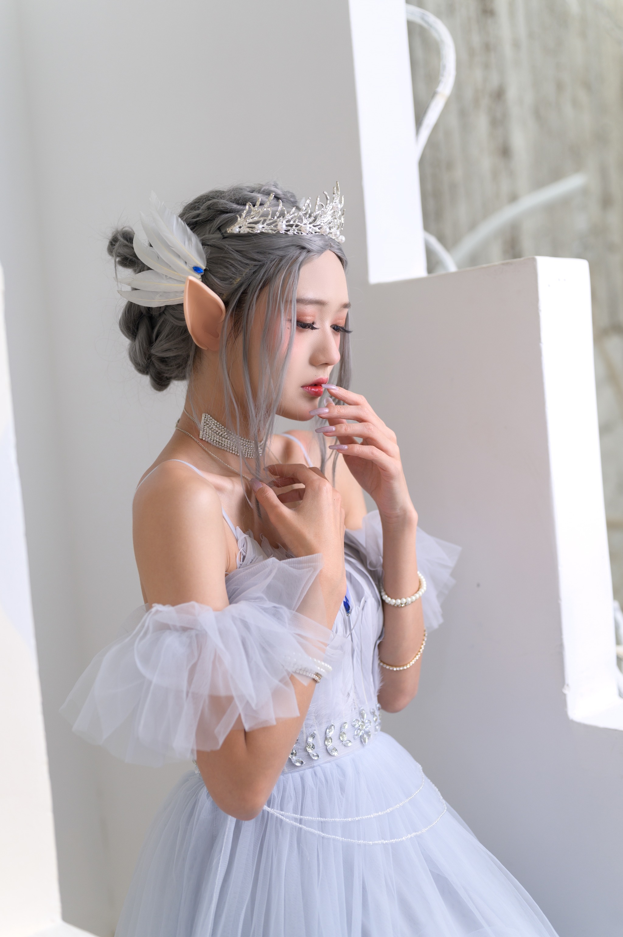 图片[1]-兔子Zzz不吃胡萝卜 – NO.100 海情烟[38P]-XikXak
